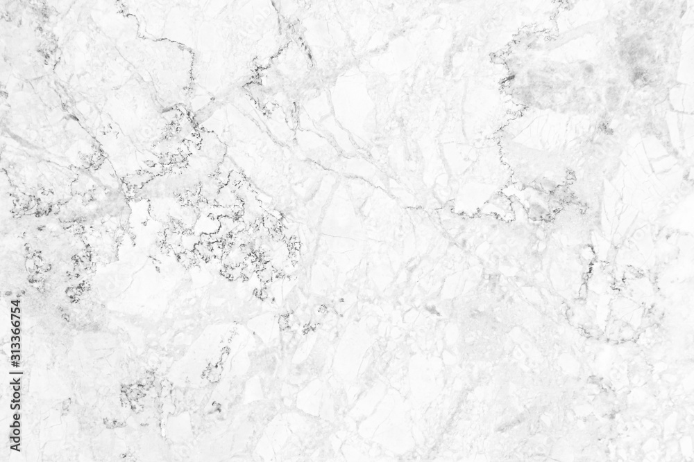 White marble texture with natural pattern for background or design art work or cover book or brochure, poster, wallpaper background and realistic business.