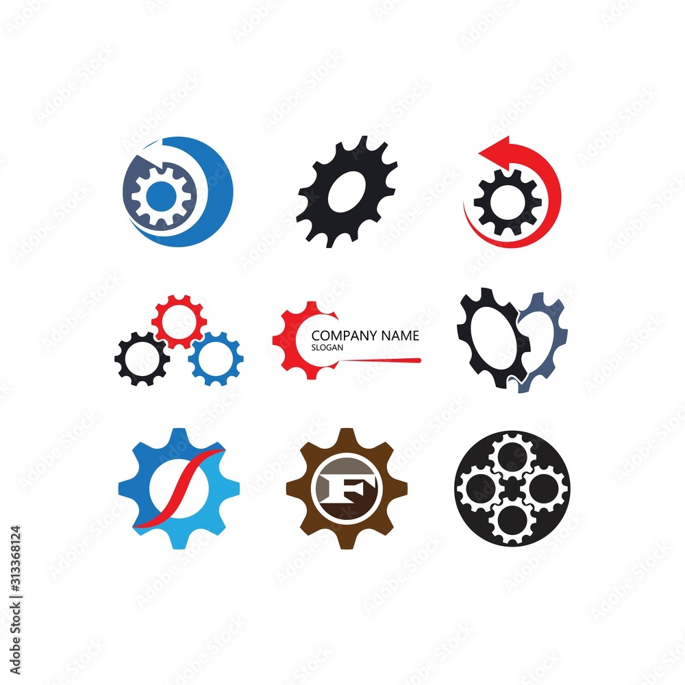 Gear Logo Template Gear Logo Template