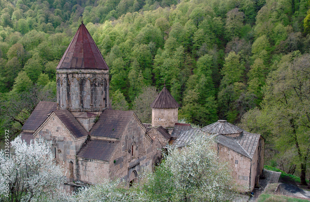 Haghartsin Monastery (13th century; 18 km northward from Dilijan). Tavush Region, Armenia.