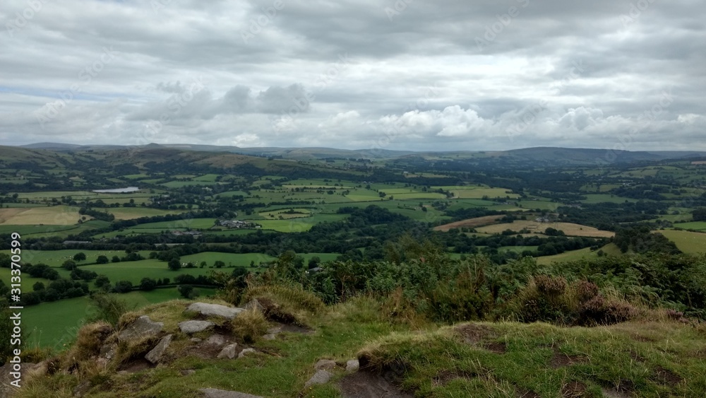 Fototapeta premium Peak District from Congleton