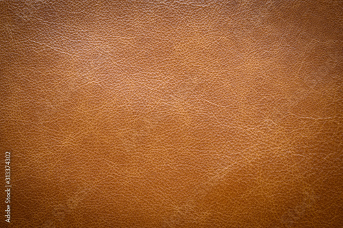 Brown leather texture . background photo