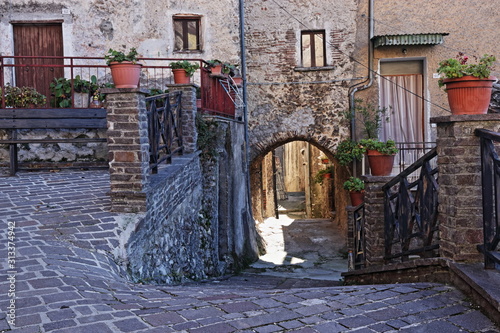 Poggio Bustone, borgo medievale d'Italia photo