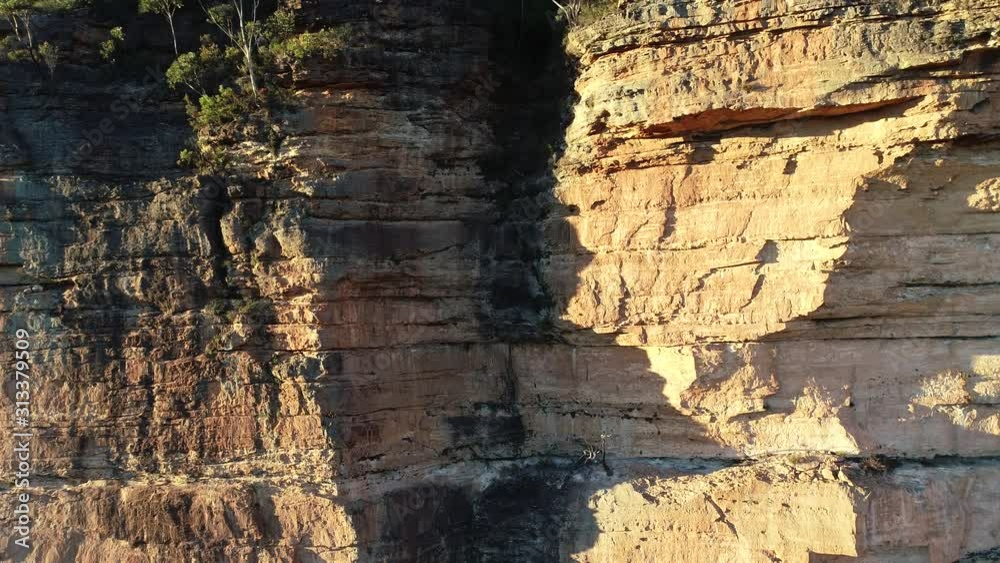 Aerial views of Blue Mountains, Sydney Australia
