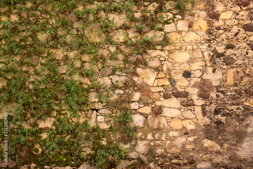 Background, wall, stones