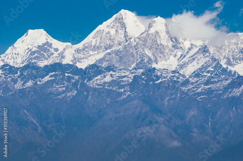 Himalayan mountain views in Nepal © byharald