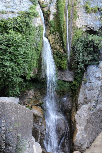 Obraz na płótnie les cascades de L'Ucelluline / Corse
