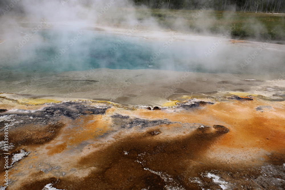 Black Sand Basin Area, Yellowstone National Park Black Sand Basin Area, Yellowstone National Park