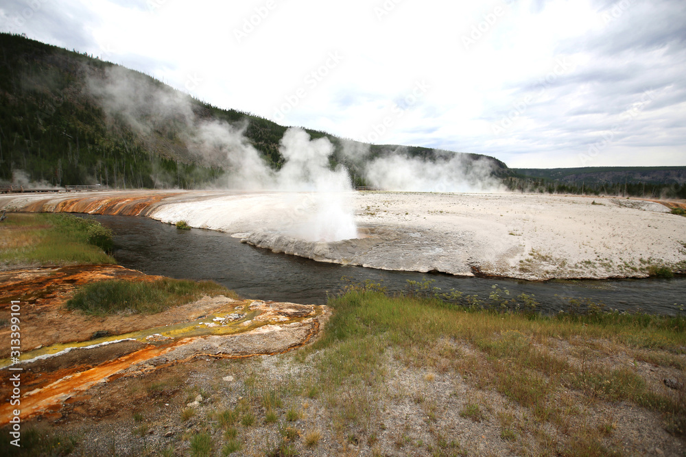 Black Sand Basin Area, Yellowstone National Park Black Sand Basin Area, Yellowstone National Park