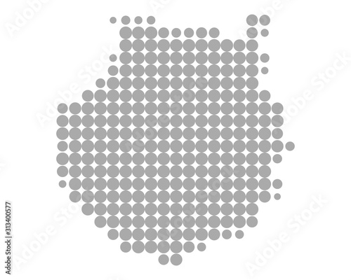 Karte von Gran Canaria