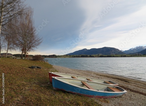Boote am See