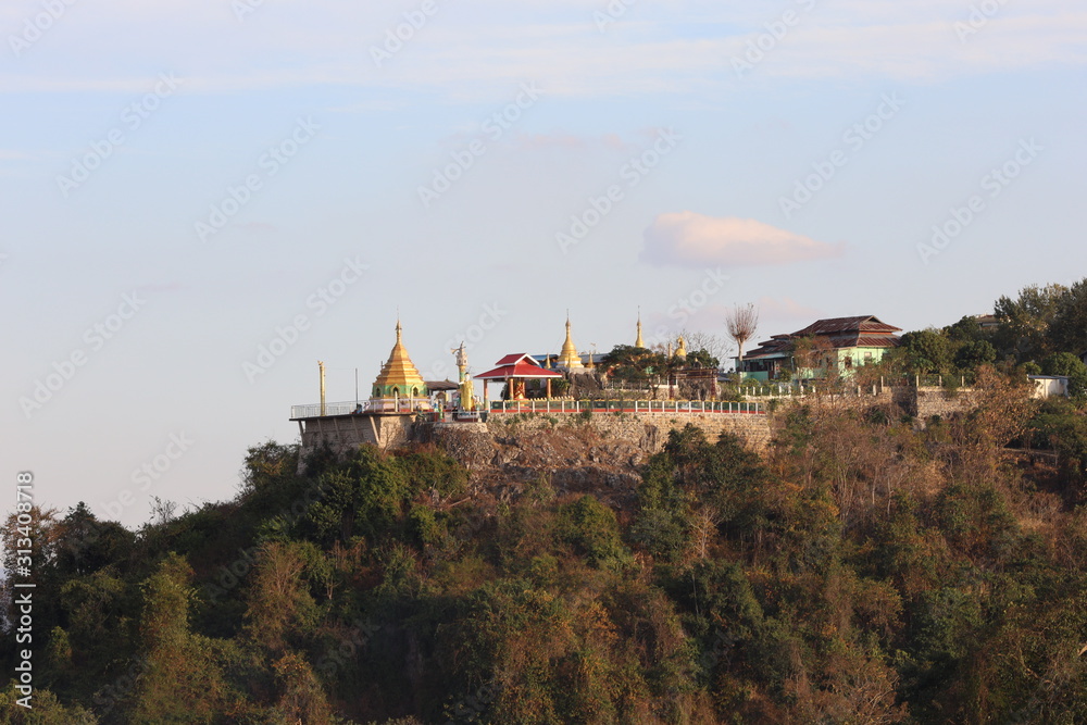 KAYAH/MYANMAR(BURMA) - 05th Jan, 2020 : When we travelling to Loi Kaw City, Myanmar(Burma).