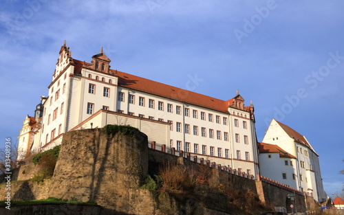 Colditz Castle  The famous World War II prison  Saxony  East Germany Europe