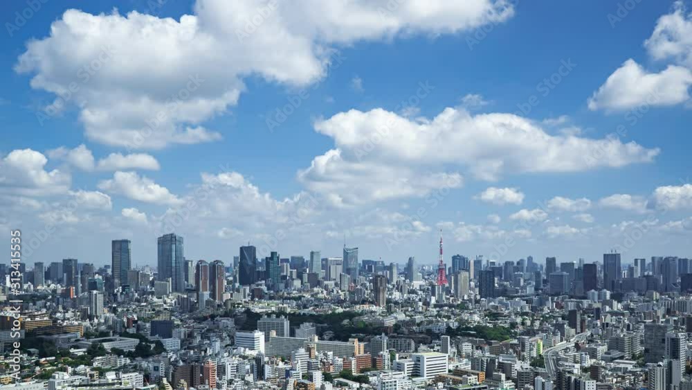 東京風景・タイムラプス