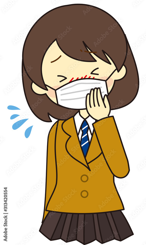 Hay fever girl Hay fever girl