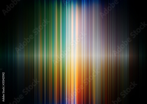 Speed vertical lines with blurred colors background