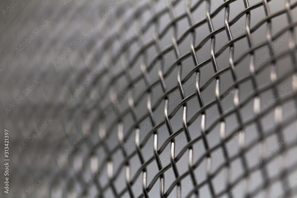 abstract matal cage detail, defocused abstract matal cage detail, defocused
