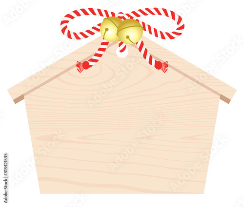 絵馬 無地 白背景 Stock Vector Adobe Stock 絵馬 無地 白背景 Stock Vector Adobe Stock