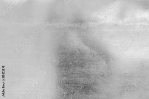 Silver foil texture background / steel texture black silver textured pattern background