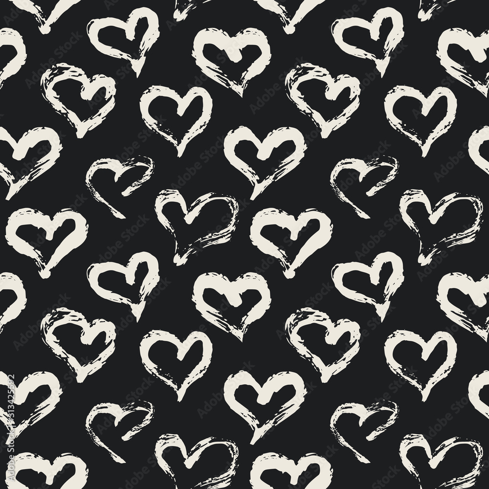 Seamless heart pattern Seamless heart pattern