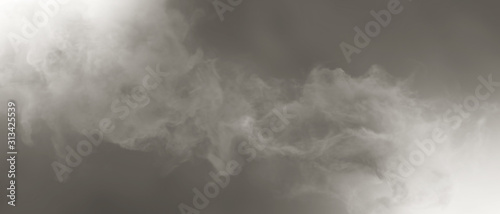 Background 光と雲の幻想的な無彩色の背景イラスト アブストラクト アンジュレーション