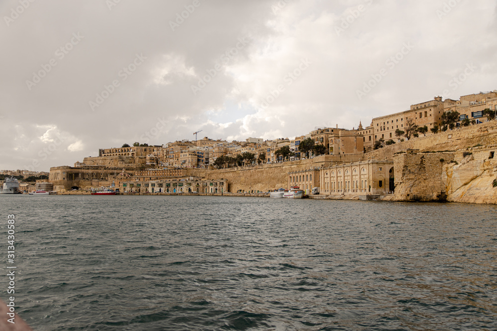 Valletta from Sea, Malta