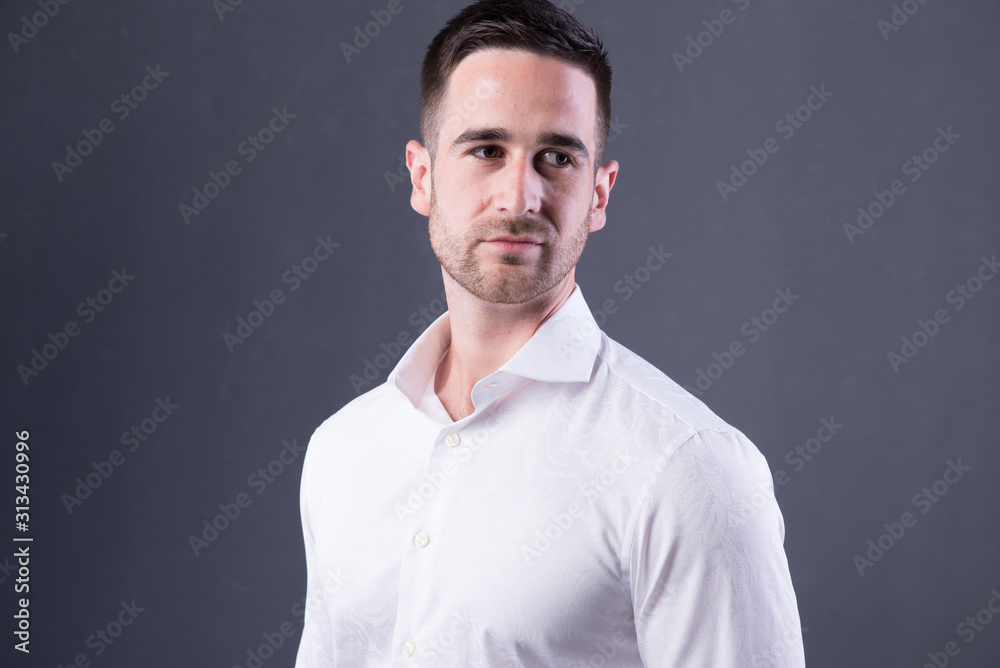 portrait of a young man portrait of a young man