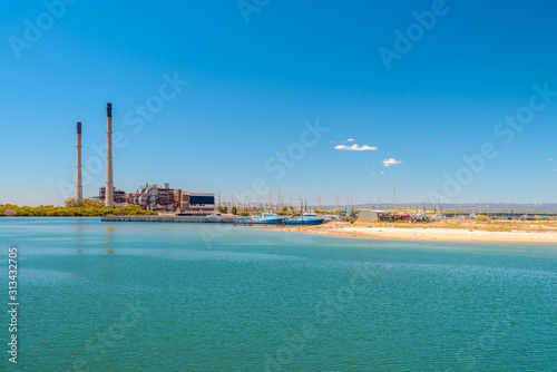 Port Adelaide power station on TorrensIsland