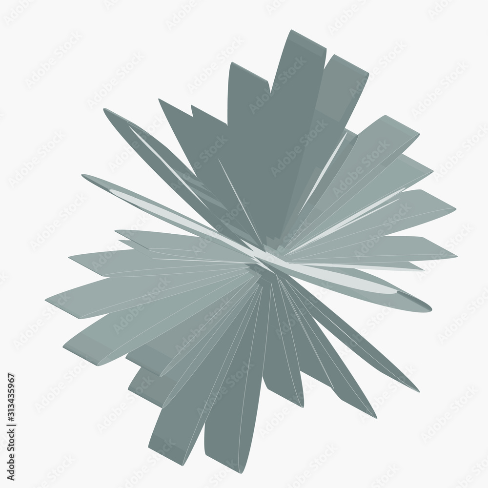 Graphic shapes in web design, gray shapes with texture. Abstract background, vector illustration.