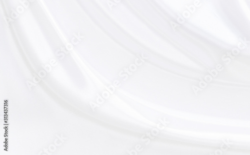White gray satin texture that is white silver fabric silk background with beautiful soft blur pattern natural.