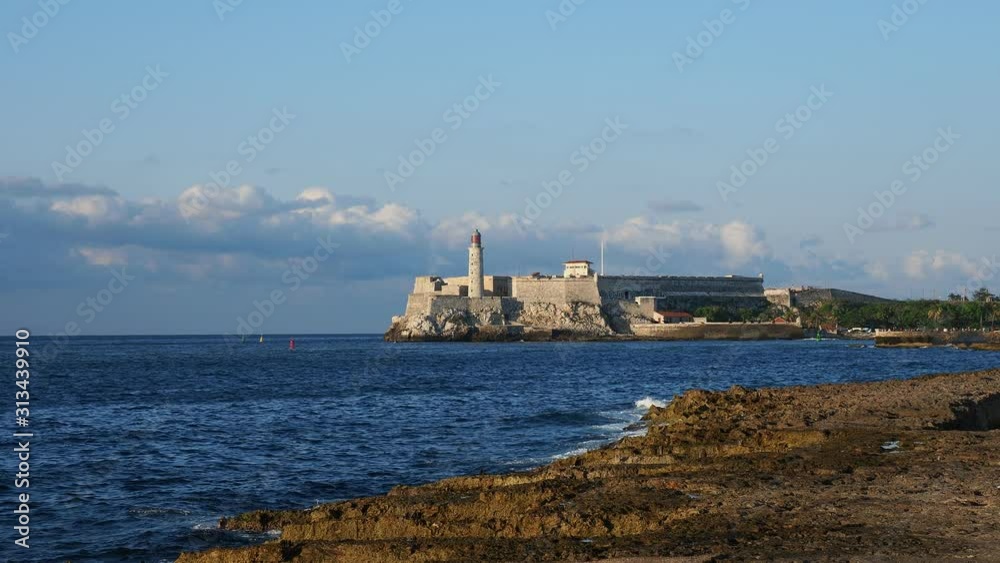 El Morro Castle and Lighthouse at sunset, Havana, La Habana Province, Cuba El Morro Castle and Lighthouse at sunset, Havana, La Habana Province, Cuba