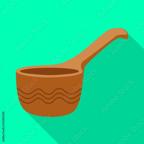 Isolated object of teapot and pitcher sign. Graphic of teapot and clean stock symbol for web.