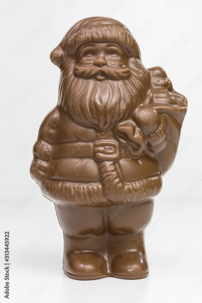 santa claus milk chocolate candy