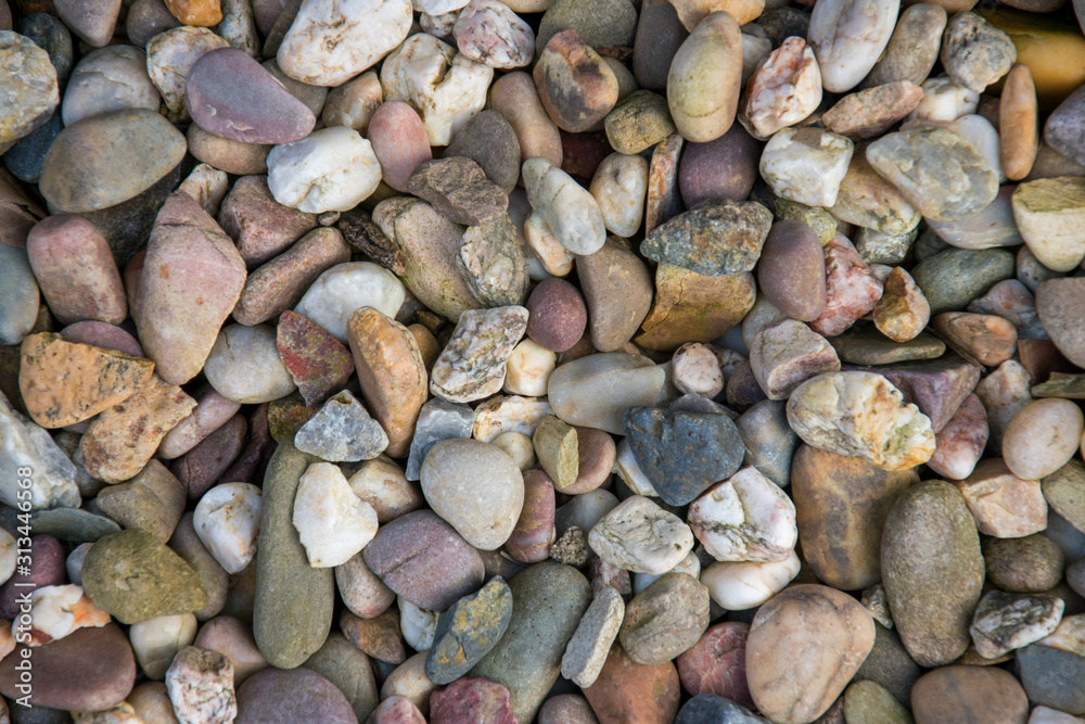 pebbles on the beach pebbles on the beach