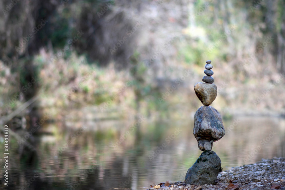 Obraz premium reverse stacking