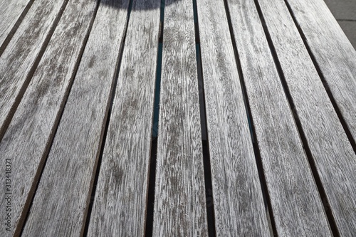 Wooden deck background lumber pattern, high contrast