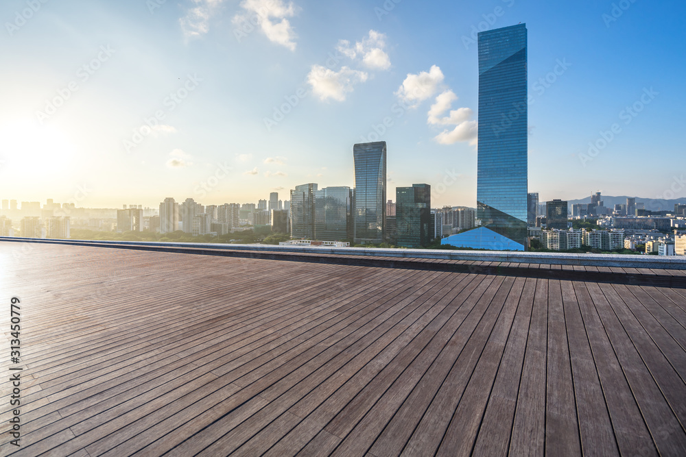 Fototapeta premium city skyline