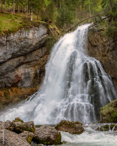 Europe Austria Gollinger waterfall. Salzburger land Aubauer town hofer town torren town obergau town photo