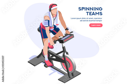 Web page, place with hands of athletes. Tournament with athletics characters for victory. Cartoons on website page on a first strong competition for a gold medal. Flat vector illustration