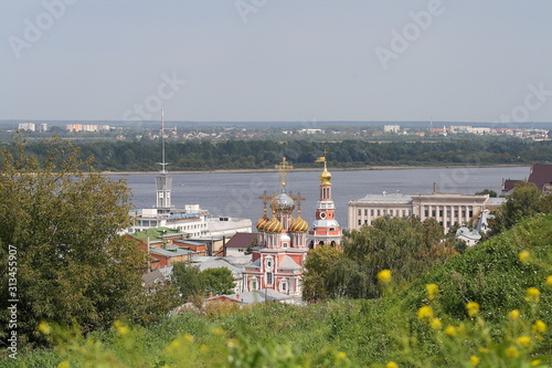 Canvas Print view of st pauls cathedral of christ the savior in moscow