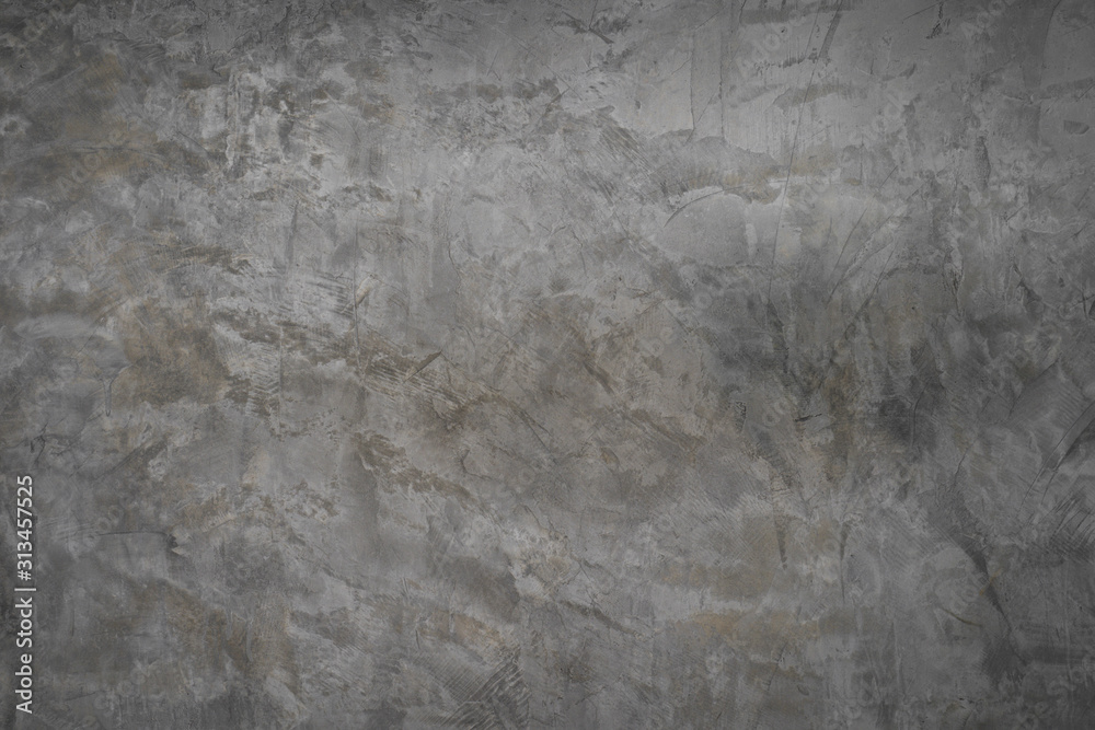 Fototapeta premium Textured polished plaster wall use for background.