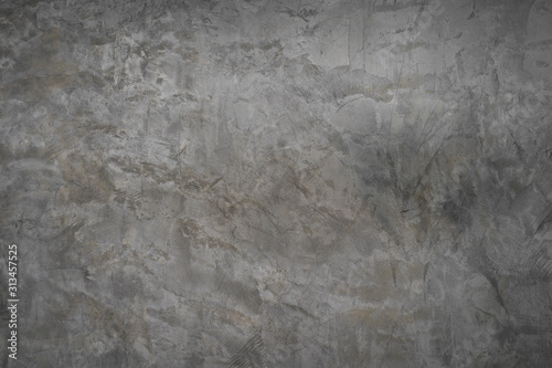 Textured polished plaster wall use for background.