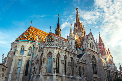 Matthias Church in Budapest  Hungary