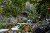 Tomara waterfall located in the province of Gumushane, Turkey