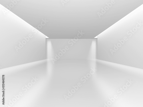 Wallpaper Mural Futuristic White Architecture Design Background Torontodigital.ca