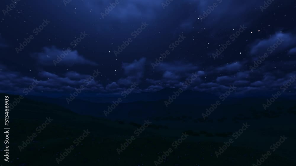 sunny day night time weather