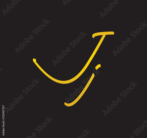 Cursive Letter Gold Alphabet Handwritten Signature Calligraphy