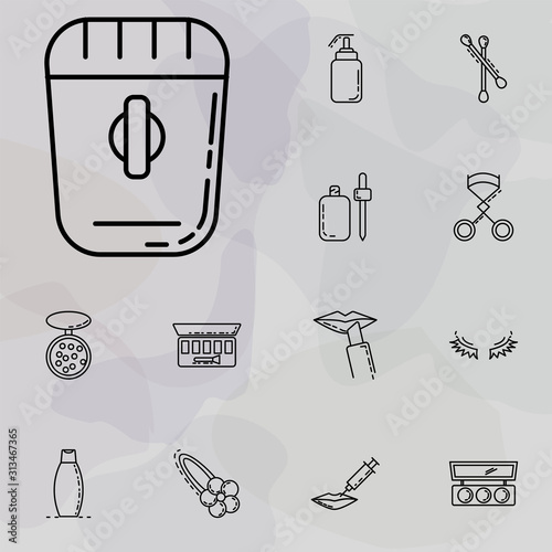 epilator icon. beauty, make up, cosmetics icons universal set for web and mobile