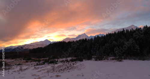 Winter wilderness views