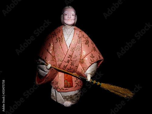 Fotografie The Japanese dolls.