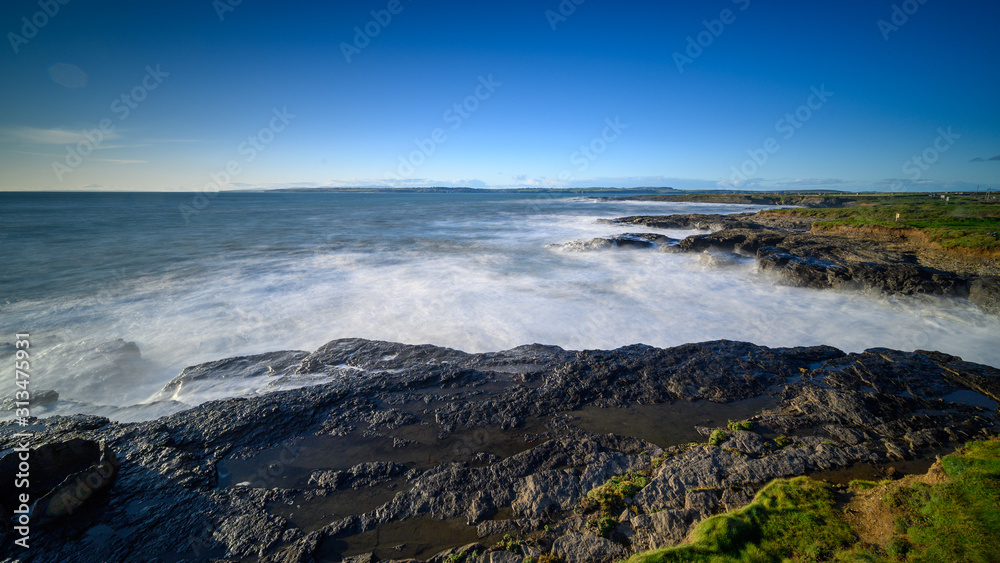 View to celtic sea in Ireland